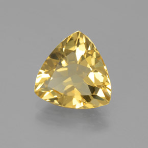 Béryl doré Jaune naturelle Trillion, 2.36 ct, VVS-VS