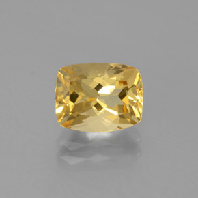 Béryl doré Jaune naturelle Coupe coussin, 1.82 ct, VVS