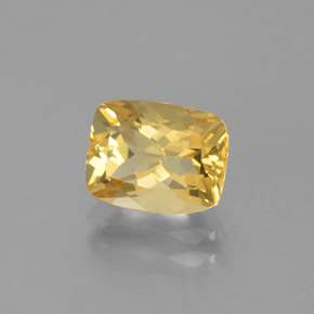 Béryl doré Jaune naturelle Coupe coussin, 1.82 ct, VVS