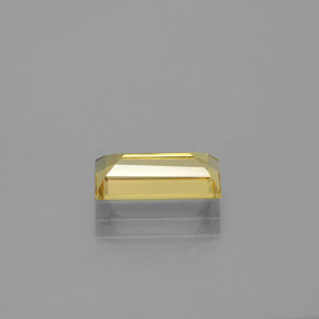 Béryl doré jaune naturelle baguette, 1,40 ct, VS