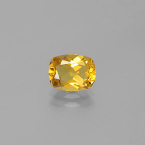 Béryl doré jaune naturelle coupe coussin, 1,13 ct, VVS