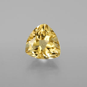 Béryl doré Jaune naturelle Trillion, 2.26 ct, VVS-VS