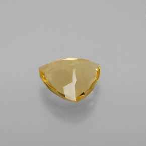 Béryl doré jaune naturelle trillion, 2,67 ct, VVS-VS