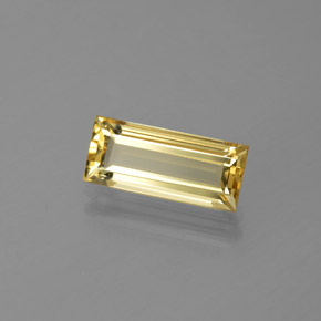 Béryl doré Jaune naturelle Baquette, 1.82 ct, VVS-VS