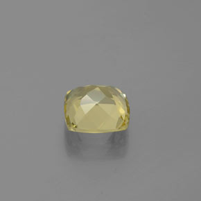 Béryl doré jaune naturelle coupe coussin, 2,15 ct, VVS-VS