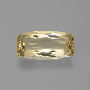 Béryl doré jaune naturelle forme fantaisie, 4,58 ct, VVS-VS