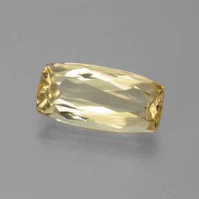 Béryl doré jaune naturelle forme fantaisie, 4,58 ct, VVS-VS