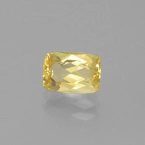 Béryl doré Jaune naturelle Coupe coussin, 0.89 ct, VVS-VS
