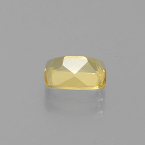 Béryl doré Jaune naturelle Coupe coussin, 0.87 ct, VVS-VS