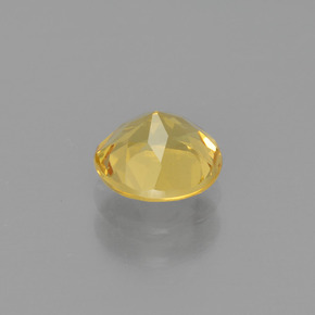 Béryl doré jaune naturelle coupe roude, 0,82 ct, VVS-VS