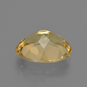 Béryl doré or naturelle coupe ovale, 3,17 ct, VVS