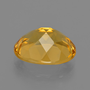 Béryl doré or naturelle coupe ovale, 4,34 ct, VS