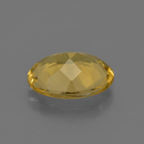 Béryl doré doré naturelle coupe ovale, 2,58 ct, VS