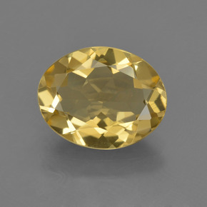 Béryl doré Jaune doré naturelle Coupe ovale, 2.56 ct, VVS