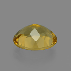 Béryl doré jaune doré naturelle coupe ovale, 2,99 ct, VVS