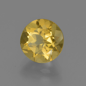 Béryl doré Jaune doré naturelle Coupe roude, 2.06 ct, VS
