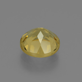 Béryl doré or naturelle coupe roude, 2,04 ct, VS