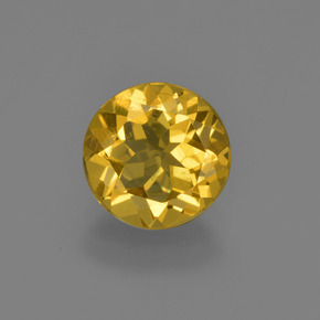 Béryl doré Jaune doré naturelle Coupe roude, 1.64 ct, VS