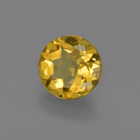 Béryl doré Jaune doré naturelle Coupe roude, 1.64 ct, VS