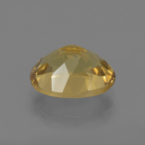Béryl doré or naturelle coupe ovale, 2,74 ct, VS
