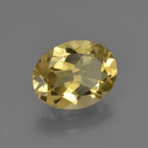Béryl doré Doré naturelle Coupe ovale, 2.05 ct, VVS