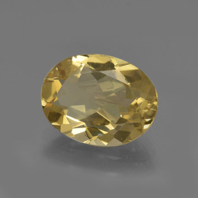 Béryl doré Doré naturelle Coupe ovale, 2.00 ct, VS