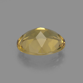Béryl doré Jaune doré naturelle Coupe ovale, 2.18 ct, VVS-VS