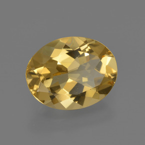 Béryl doré Jaune doré naturelle Coupe ovale, 2.23 ct, VVS