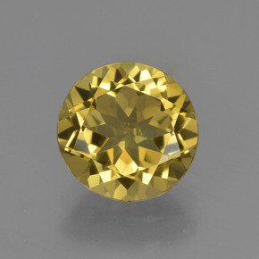Béryl doré Jaune doré naturelle Coupe roude, 1.73 ct, VVS