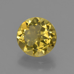 Béryl doré Jaune doré naturelle Coupe roude, 1.73 ct, VVS