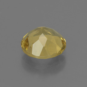 Béryl doré or naturelle coupe roude, 1,67 ct, VS