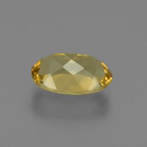 Béryl doré doré naturelle coupe ovale, 1,80 ct, VVS