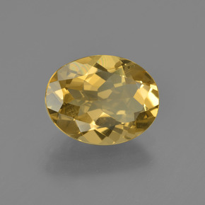 Béryl doré Jaune doré naturelle Coupe ovale, 1.91 ct, VVS
