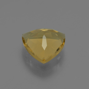 Béryl doré or naturelle trillion, 1,89 ct, VVS