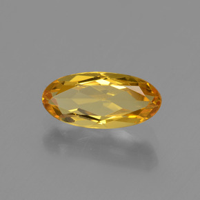 Béryl doré Jaune doré naturelle Coupe ovale, 1.30 ct, VVS-VS