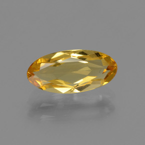 Béryl doré Jaune doré naturelle Coupe ovale, 1.25 ct, VVS-VS