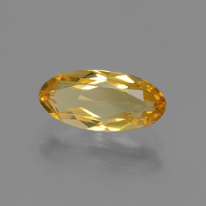 Béryl doré Jaune doré naturelle Coupe ovale, 1.25 ct, VVS-VS