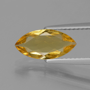Béryl doré Jaune doré naturelle Marquise, 1.28 ct, VVS-VS