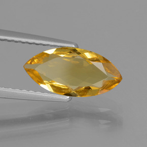 Béryl doré Jaune doré naturelle Marquise, 1.28 ct, VVS-VS