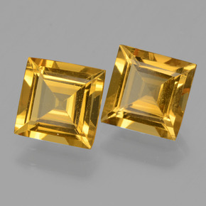 Achetez naturel 2.92ct Jaune doré Béryl doré gems, Carré, En provenance Madagascar chez GemSelect. En stock, livraison internationale!