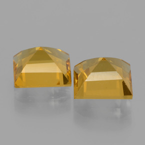 Achetez naturel 2.92ct Jaune doré Béryl doré gems, Carré, En provenance Madagascar chez GemSelect. En stock, livraison internationale!