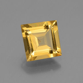 Béryl doré Jaune doré naturelle Carré, 1.89 ct, VVS-VS