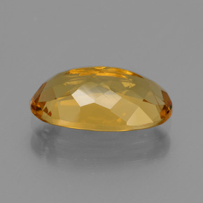 Béryl doré jaune naturelle coupe ovale, 1,74 ct, VS