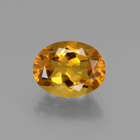 Béryl doré Jaune doré naturelle Coupe ovale, 1.74 ct, VVS-VS