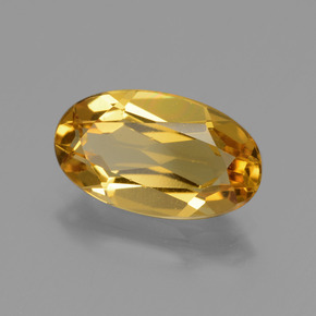 Béryl doré Doré foncé naturelle Coupe ovale, 2.29 ct, VVS-VS