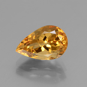 Béryl doré Jaune doré naturelle En forme de poire, 2.25 ct, VVS-VS
