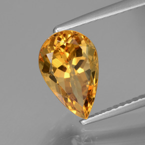 Béryl doré Jaune doré naturelle En forme de poire, 2.25 ct, VVS-VS