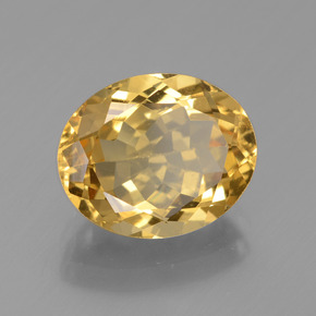 Béryl doré Jaune doré naturelle Coupe ovale, 3.18 ct, VVS-VS