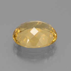 Béryl doré Jaune doré naturelle Coupe ovale, 3.18 ct, VVS-VS