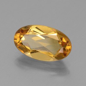 Béryl doré or naturelle coupe ovale, 2,50 ct, VVS-VS